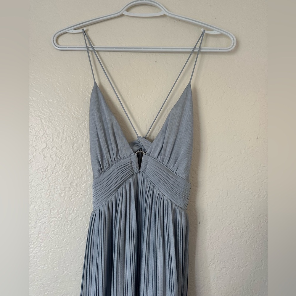 Ba&sh v neck long dress